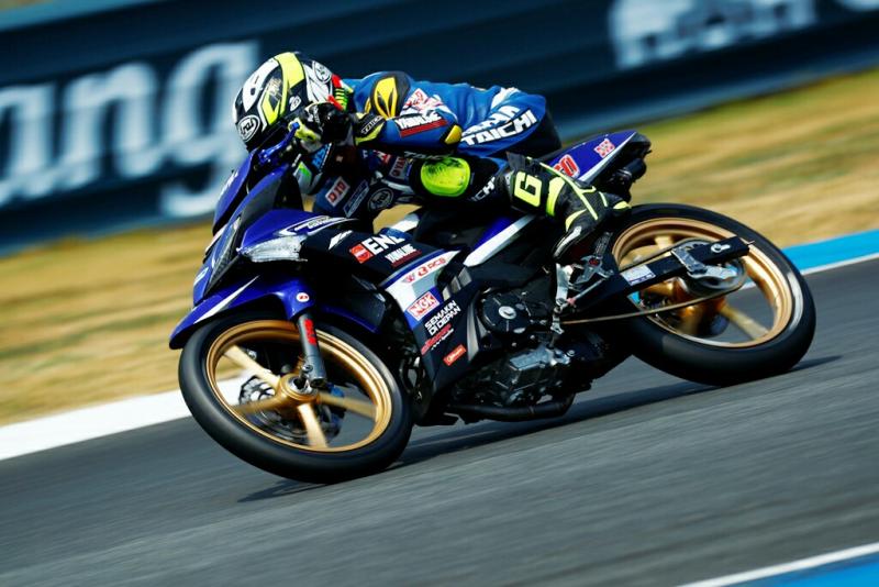 Wahyu Aji menjadi salah satu andalan tim Yamaha Indonesia di ARRC Thailand 2018. (foto : Yamaha)