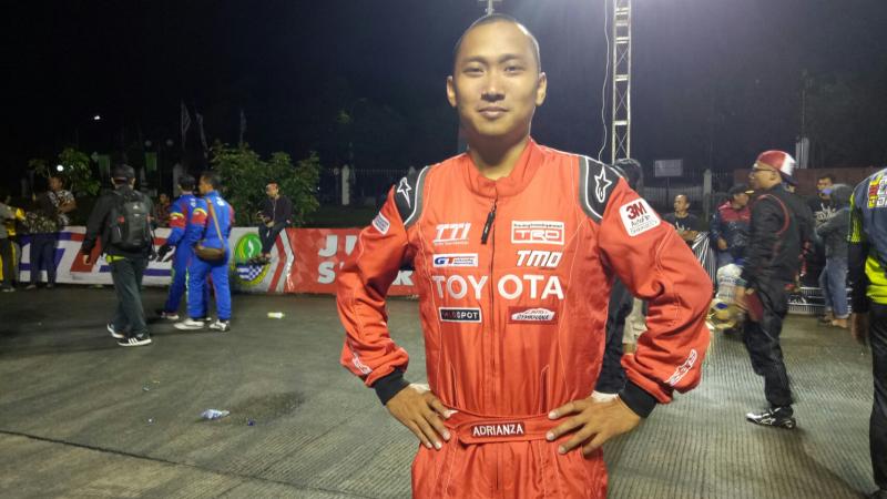 Makin ramping, ganteng dan makin berprestasi untuk Toyota Team Indonesia. (foto : budsan)