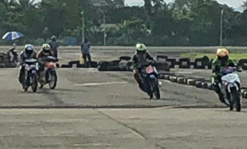 Sirkuit Lanud Tabing Padang jadi ajang Kejurnas Motoprix. (foto : ist) 