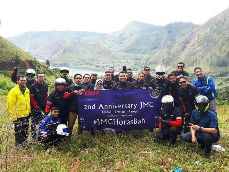 Dari Jakarta seberangi Pulau Sumatera demi rayakan ulang tahun kedua. (foto : JMC)