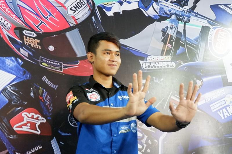 Galang Hendra, wakil Indonesia di ajang World Supersports 300