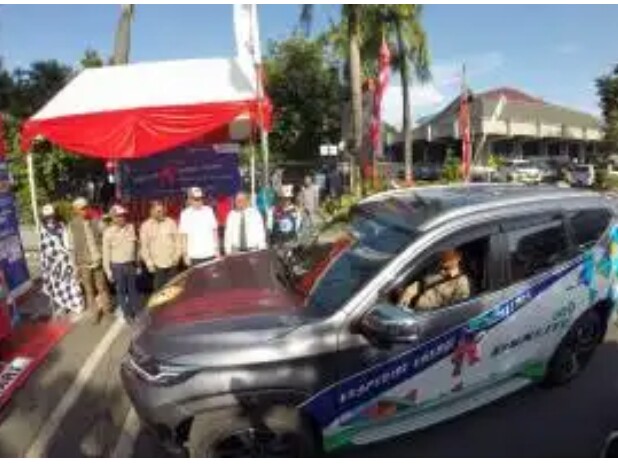 PT Pertamina (Persero) Marketing Operation VII bersama Himpunan Wiraswasta Nasional Minyak dan Gas Bumi (Hiswana Migas) DPD VII Sulawesi menggelar kegiatan touring bertajuk “Ekpedisi Energi Celebes”