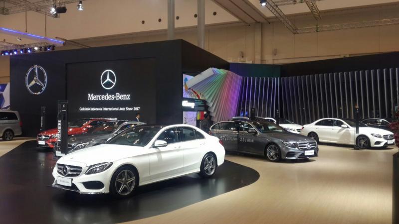 IIMS 2018 jadi ajang pamer teknologi terbaru Mercedes-Benz (foto: anto)