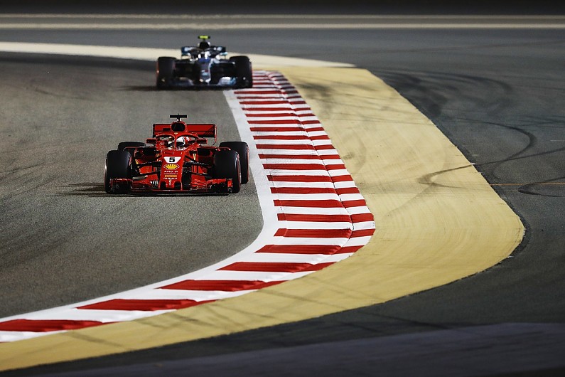 Sebastian Vettel ungguli duo Mercedes di seri 2 F1 2017 Grand Prix Bahrain (Foto: ist)