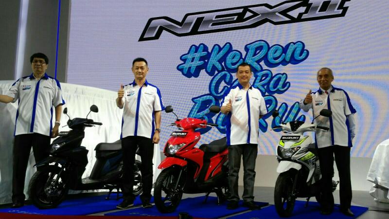 Wow, Suzuki NEX II Secara Resmi Diperkenalkan Kepada Publik