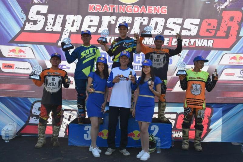 Para juara seri final Endurocross Championship 2018 di Gedongsongo, Semarang. (foto : ist)