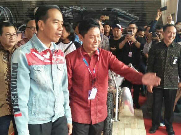 Kehadiran Presiden Jokowi pada opening ceremony menjadi spirit dan vitamin untuk IIMS 2018. (foto : ist)