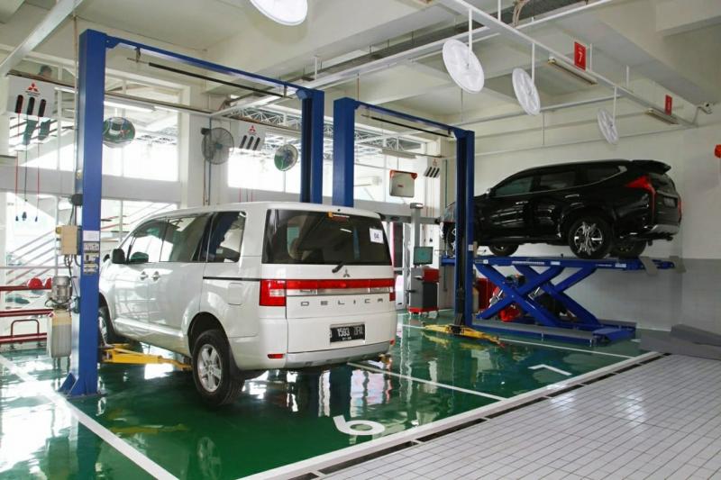 Promo servis Mitsubishi berlaku untuk kendaraan penumpang dan niaga ringan. (foto: ist) 