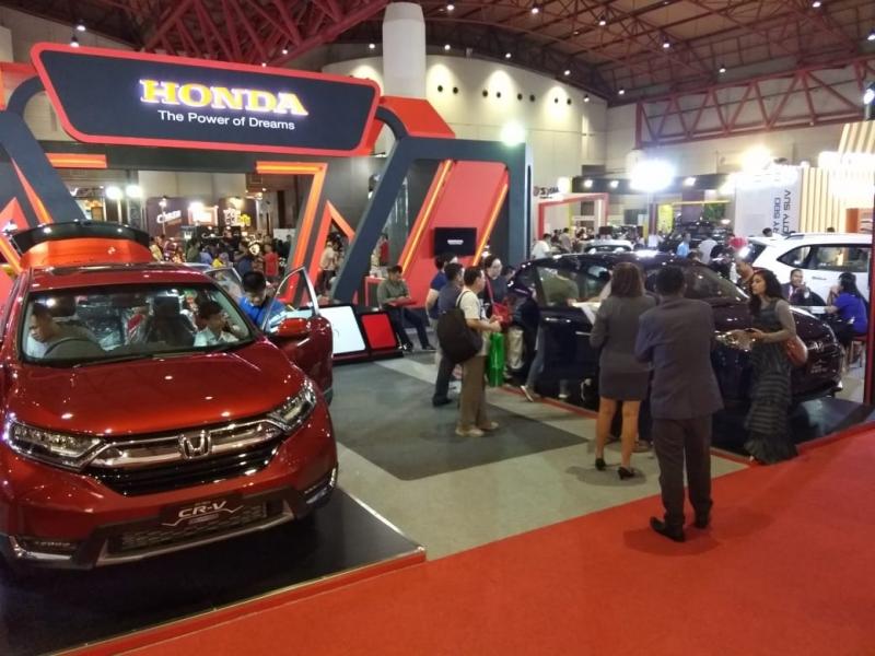 Honda tawarkan promo Mudik Hebat di Jakarta Fair 2018. (foto: anto) 