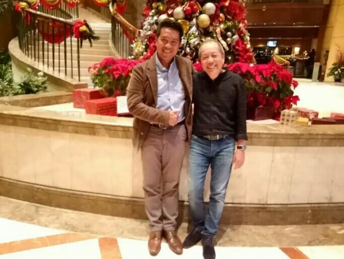 H. Fachrul Sarman bersama Jeffrey JP,  CEO & Sekjen IMI Pusat. (foto : budsan) 