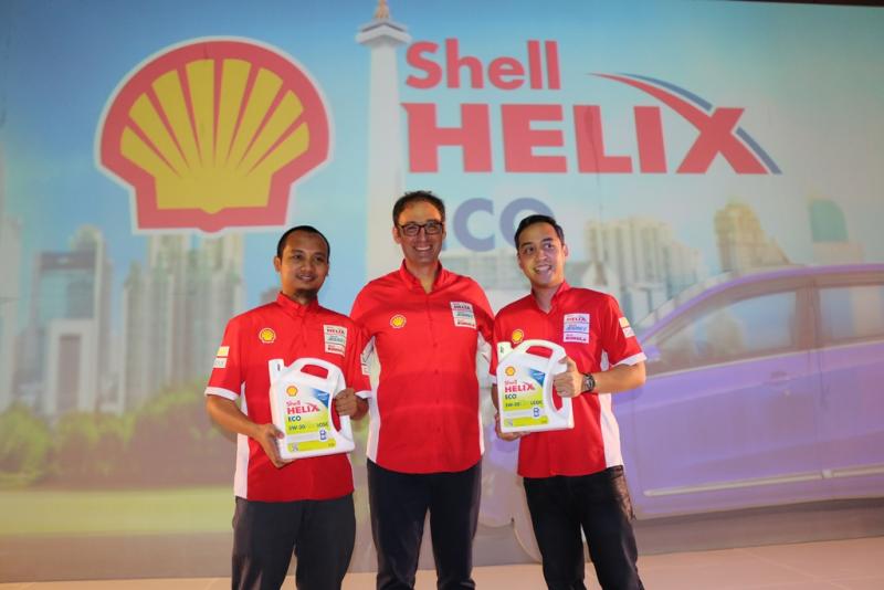 Peluncuran Shell Helix Eco di Sheraton Ballroom Hotel, Selasa (5/6)