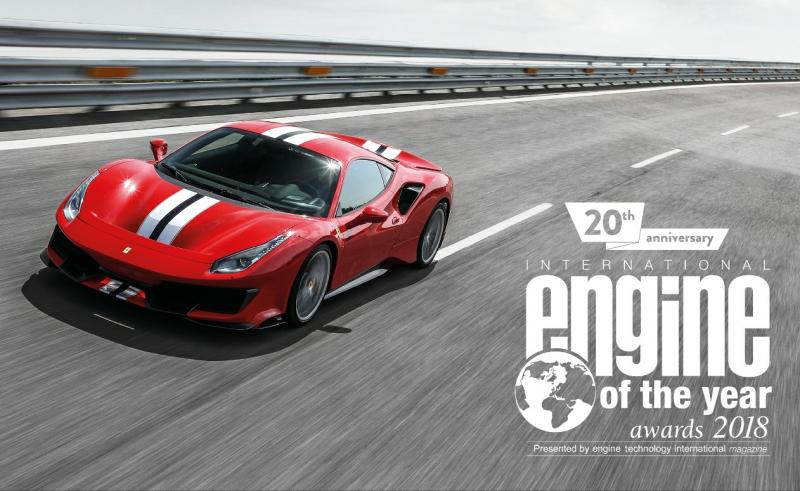 Mesin V8 Ferrari jadi yang terbaik diantara pabrikan sport car. (foto: Ferrari) 
