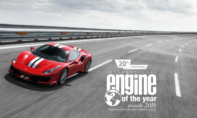 Mesin V8 Turbocharged Ferrari sabet penghargaan Engine of the year