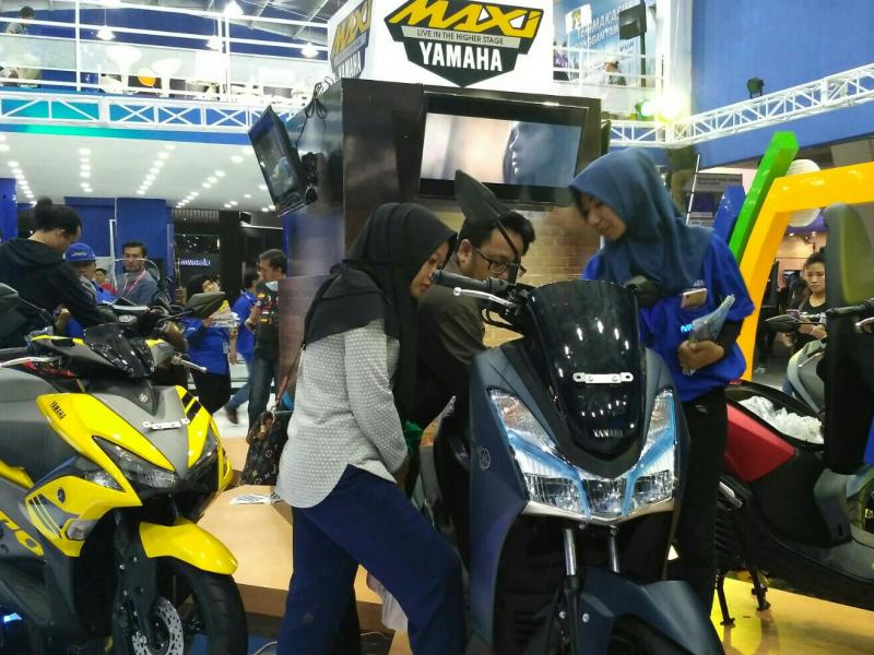 Booth Yamaha di Pekan Raya Jakarta 2018. (foto : Ist)