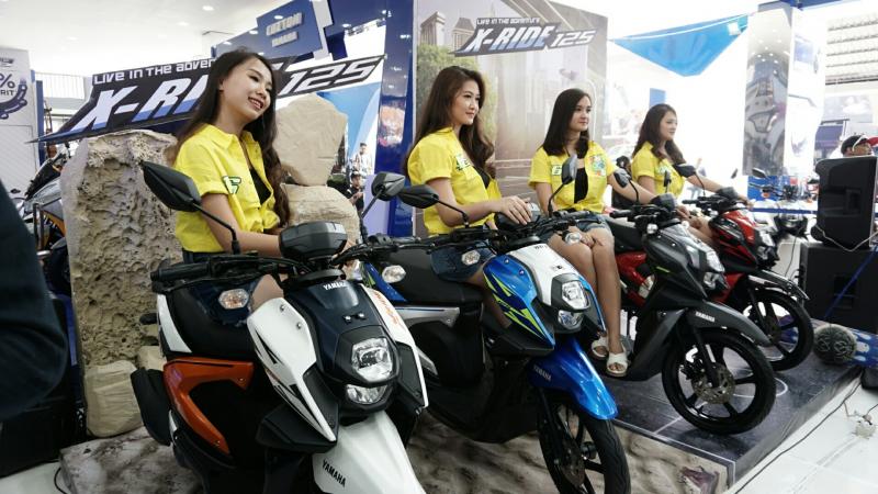 Yamaha All New X-Ride 125 dibanderol Rp 17.650.000 on the road di Jakarta. (foto : ist)