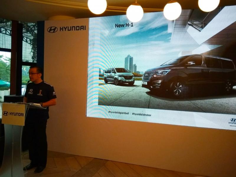 Mukiat Sutikno, akan meluncurkan New Hyundai H-1 di GIIAS 2018. (foto: anto) 