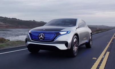 Lewat video, Mercedes-Benz Pamerkan Keunggulan Mobil Listrik Konsep EQ. (foto: ist) 