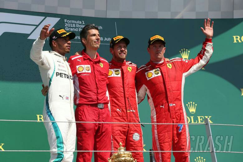 Sebastian Vettel juara di kandang Hamilton. (foto : ist)
