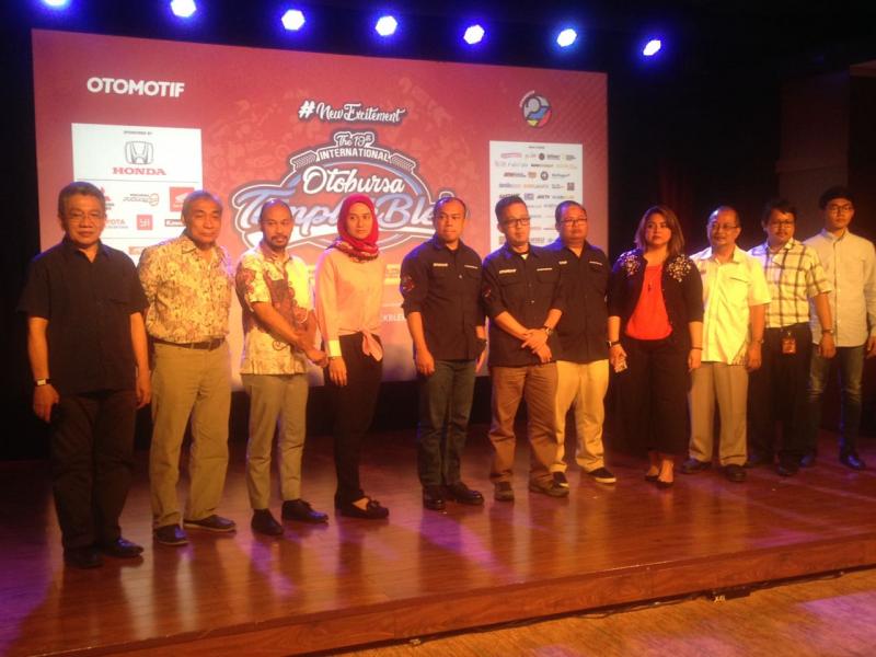 Konferensi pers Otobursa TumblekBlek 2018 di Djakarta Theater, Rabu (11/7)