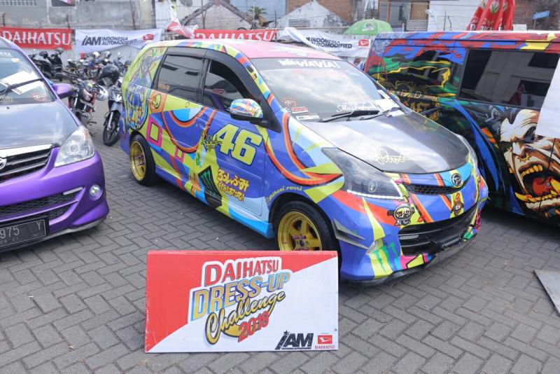 Kontes modifikasi Daihatsu kali ini menyambangi kota Malang. (foto : ist)