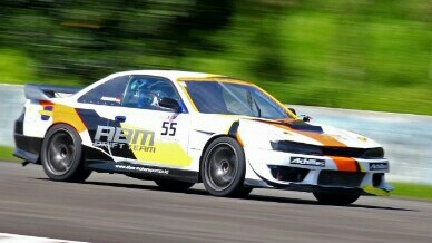 Tekad Amandio jadikan Nissan Silvia S14 bisa kompetitif di ajang balap mobil mendekati kenyataan. (foto : abm)