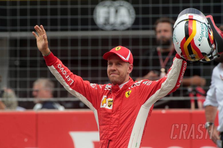 Vettel sabet pole position di kandang sendiri (ist)