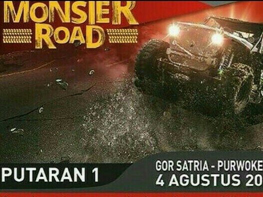Putaran pertama Monster Road digelar di GOR Satria Purwokwerto. (foto : ist)