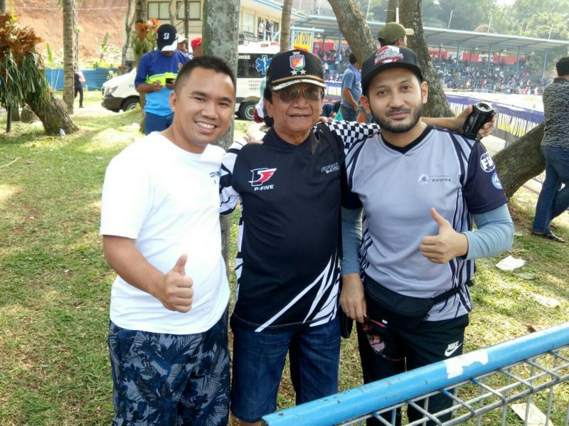 Kiri - kanan : Andy Wibowo, Irjen pol Anang Boedihardjo dan Temi. (foto : budsan)