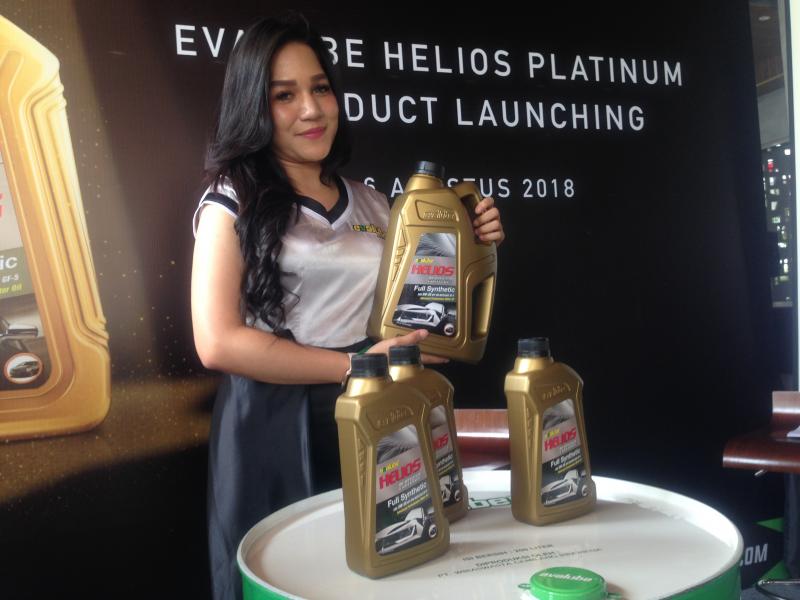Evalube Helios Platinum diluncurkan di GIIAS 2018
