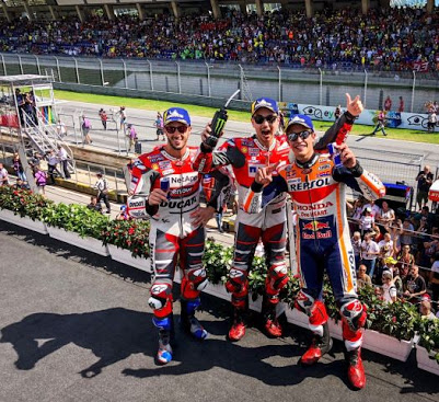 Lorenzo naik ke peringkat ketiga klasemen sementara MotoGP 2018 usai menang di austria