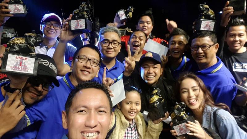 Hasil Lomba Kejurnas Time Rally Bali 2018, Suryo Putranto Berjaya