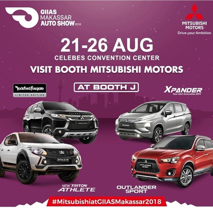 Promo Mitsubishi MERDEKA! di GIIAS Makassar 2018. (foto: Mitsubishi) 
