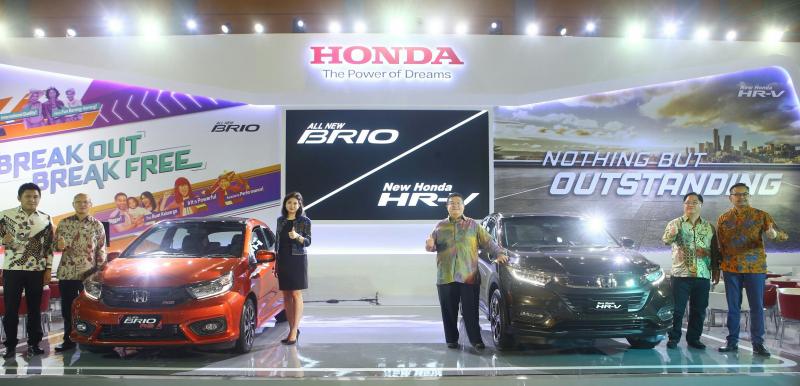 Sembilan 9 Honda didisplay di GIIAS Makassar 2018. (foto : HPM)