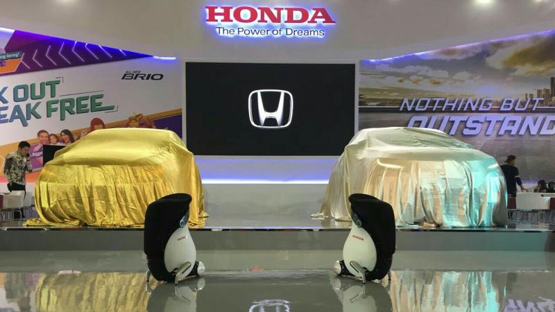 Booth Honda di GIIAS Makassar 2018. (foto : HPM)