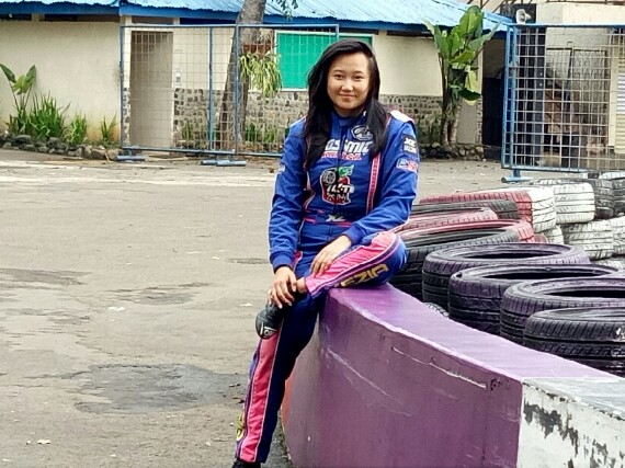 Kezi Santoso siap kembangkan gokart melalui Women in Motorsport. (foto : bs)
