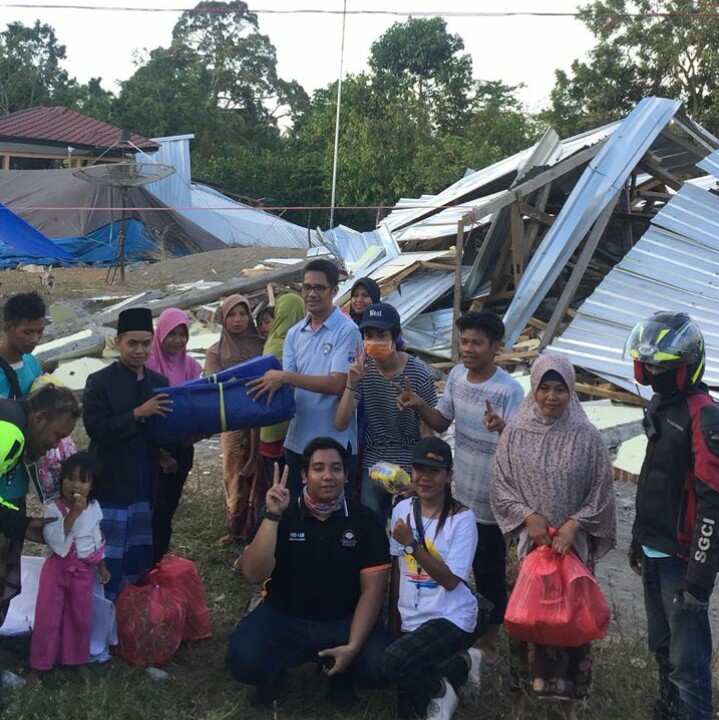 IMI Nusa Tenggara Barat Berjibaku Bersilaturahmi Dengan Keluarga Korban Gempa & Beri Semangat