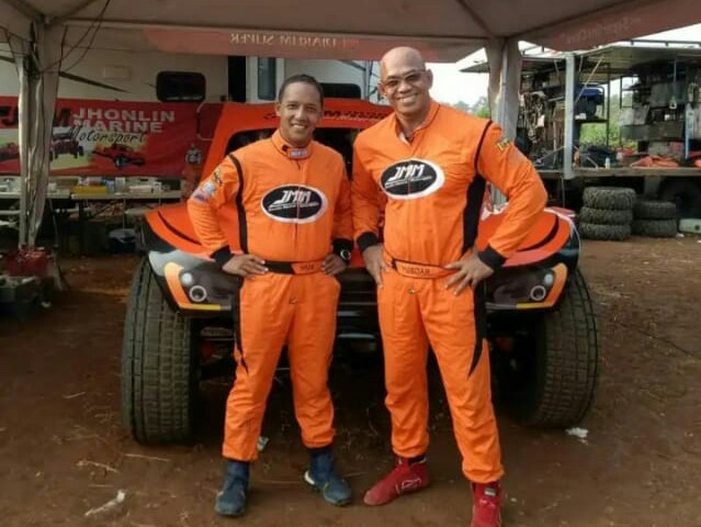 Yusdar Umar dan Hade Mboi, duet pembalap berbakat dan navigator berpengalaman. (foto : BS)