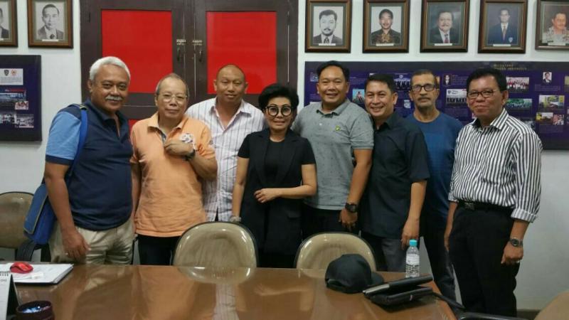 Perwakilan Sirkuit Sentul, IMI DKI bertemu di kantor IMI Pusat jalan Minangkabau Jakarta Selatan. (foto : ist)