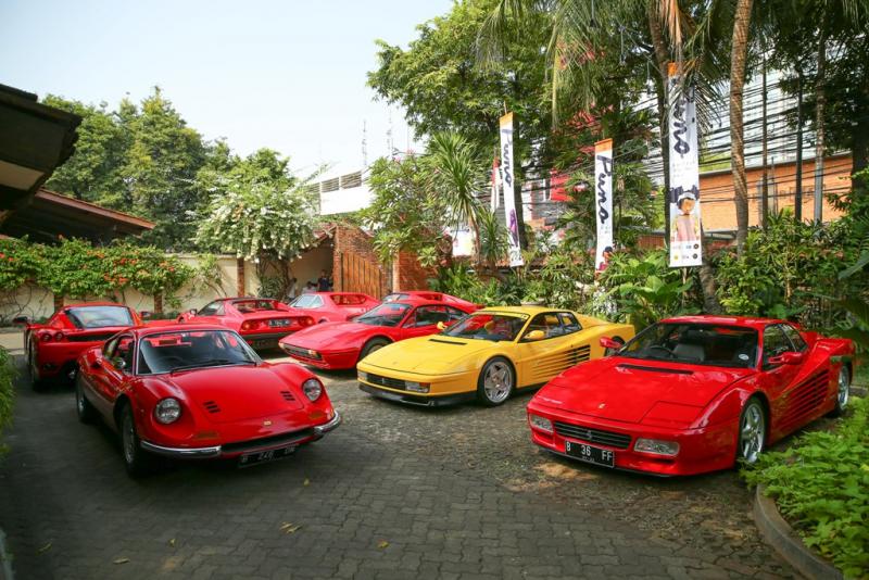 Indonesia ternyata gudangnya Ferrari Klasik lho