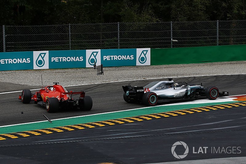 Sebastian Vettel gagal kejar poin Hamilton di Grand prix Italia (ist)