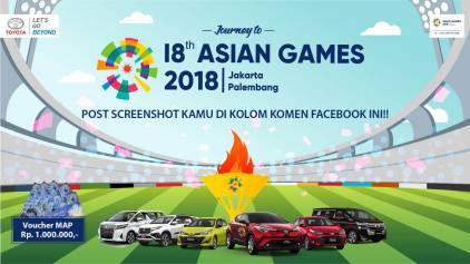 Digital activity berbasis games ad diluncurkan EMC Group untuk Toyota Astra Motor dalam rangka Asian Games 2018. (foto: EMC) 