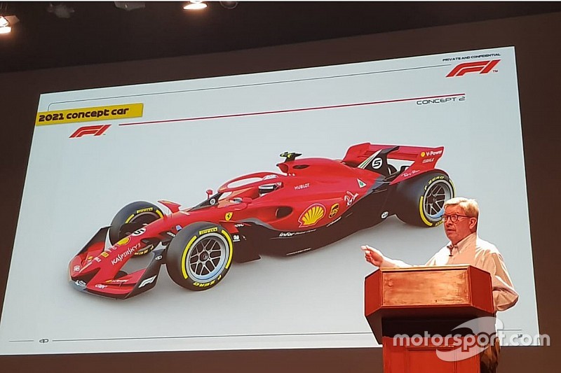 Beredar gambar mobil konsep F1 2021 (ist)