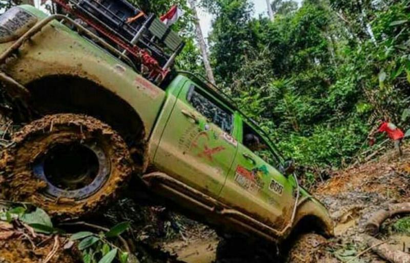 Jelajah hutan Kalimantan, ajang offroad di akhir tahun (ist)