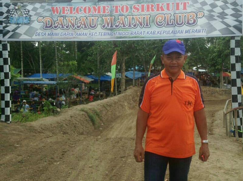Haji Ujang, Motor Penggerak Grasstrack di Kepulauan Meranti Riau