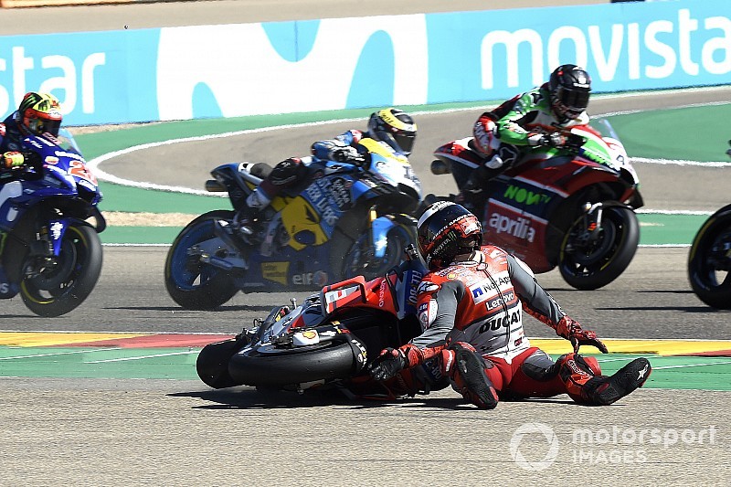 Lorenzo alam cidera serius pasca kecelakaan di MotoGP Aragon (ist)