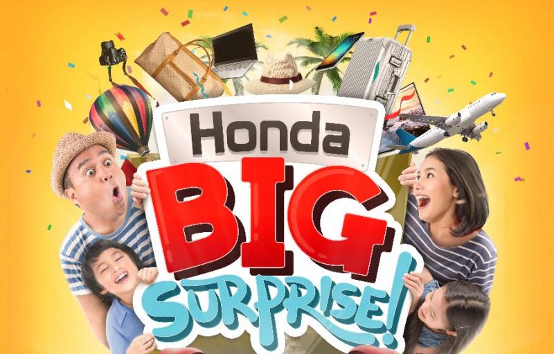 Honda Big  Surprise mulai diselenggarakan pada 29 September sampai 31 Oktober 2018. (foto: HPM) 