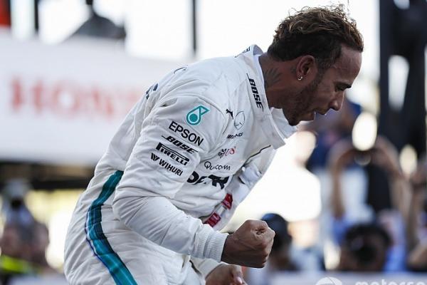 Finish pertama di Suzuka, Hamilton tambah rekor kemenangannya musim ini (ist) 