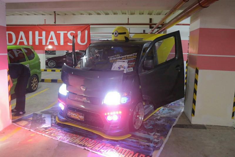 Wuihh, Puluhan Mobil Daihatsu Full Modifikasi Guncang Palembang