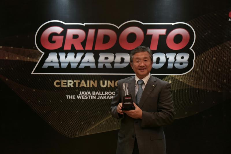 Minoru Morimoto, dianugerahi Man of The Year dari GridOto. (foto : ist)