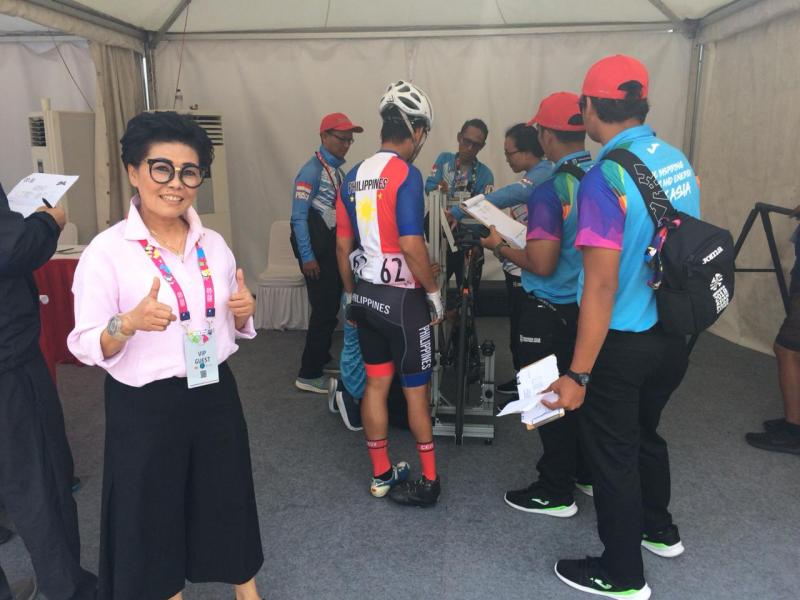 Lola Moenek bangga Sentul dipercaya jadi venue balap sepeda Asian Para Games 2018